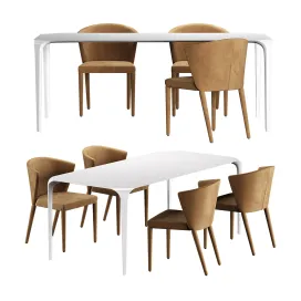 Link Table Chair Calligaris Amelie